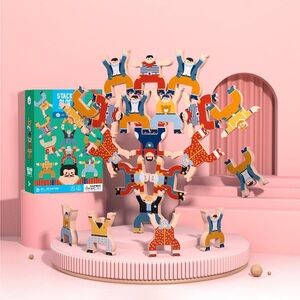 Jar Melo Stacking Blocks Hercules Championship Stacking Toy Set